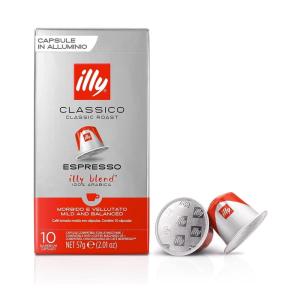 imageIlly Espresso  Nespresso Compatible Coffee Capsules All 5 Blends Variety Pack Intenso Classico Forte Lungo DecafClassico Medium Roast
