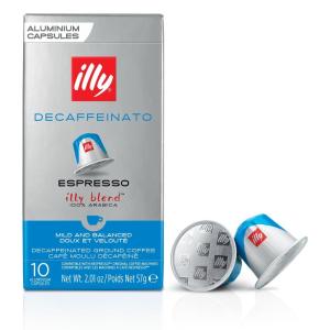 imageIlly Espresso  Nespresso Compatible Coffee Capsules All 5 Blends Variety Pack Intenso Classico Forte Lungo DecafDecaf Medium Roast
