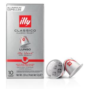 imageIlly Espresso  Nespresso Compatible Coffee Capsules All 5 Blends Variety Pack Intenso Classico Forte Lungo DecafLungo Medium Roast