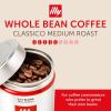 imageIlly Whole Bean Coffee Classico Medium Roast  Mild ampamp Balanced  100 Arabica  Whole Beans  Pressurized Packaging Sealed for Freshness  88oz can Pack of 12Classico Medium Roast
