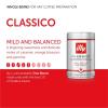 imageIlly Whole Bean Coffee Classico Medium Roast  Mild ampamp Balanced  100 Arabica  Whole Beans  Pressurized Packaging Sealed for Freshness  88oz can Pack of 12Classico Medium Roast