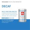 imageIlly Whole Bean Coffee Classico Medium Roast  Mild ampamp Balanced  100 Arabica  Whole Beans  Pressurized Packaging Sealed for Freshness  88oz can Pack of 12Decaf Medium Roast