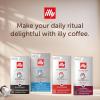 imageilly Aluminum Espresso Capsules  Compatible with Nespresso Machines  Classico Medium Roast Coffee MildampampBalancedNotes of CaramelOrange BlossomampampJasmine Single Serve Capsules  10 Count Pack of 5Forte Dark Roast