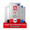 imageilly Aluminum Espresso Capsules  Compatible with Nespresso Machines  Classico Medium Roast Coffee MildampampBalancedNotes of CaramelOrange BlossomampampJasmine Single Serve Capsules  10 Count Pack of 5Variety Pack