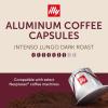imageilly Aluminum Espresso Capsules  Compatible with Nespresso Machines  Classico Medium Roast Coffee MildampampBalancedNotes of CaramelOrange BlossomampampJasmine Single Serve Capsules  10 Count Pack of 5Lungo Bold Roast