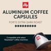imageilly Aluminum Espresso Capsules  Compatible with Nespresso Machines  Classico Medium Roast Coffee MildampampBalancedNotes of CaramelOrange BlossomampampJasmine Single Serve Capsules  10 Count Pack of 5Forte Dark Roast