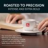 imageilly Aluminum Espresso Capsules  Compatible with Nespresso Machines  Classico Medium Roast Coffee MildampampBalancedNotes of CaramelOrange BlossomampampJasmine Single Serve Capsules  10 Count Pack of 5Forte Dark Roast