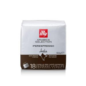 imageilly Coffee Arabica Selection India Espresso Capsules Single Origin For Brewing with iperEspresso Capsule Machines 18 CountIndia Single Origin Dark Roast