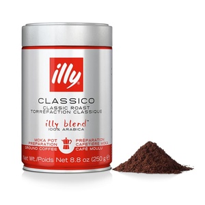 image:imageilly Ground Drip Coffee Brasile Medium Roast 88oz 6 Pack  Regenerative Agriculture 100 Arabica Premium Italian Coffee Ideal for Espresso Drip Moka and French PressClassico Medium Roast Ground Moka