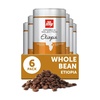 image:imageilly Whole Bean Coffee Brasile Medium Roast 88oz 6 Pack  Regenerative Agriculture 100 Arabica Premium Italian Coffee Ideal for Espresso Drip Moka and French PressEtiopia Single Origin Medium Roast