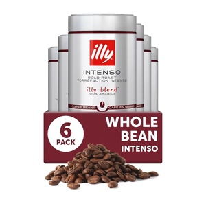 image:imageilly Whole Bean Coffee Brasile Medium Roast 88oz 6 Pack  Regenerative Agriculture 100 Arabica Premium Italian Coffee Ideal for Espresso Drip Moka and French PressIntenso Bold Roast