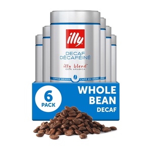 image:imageilly Whole Bean Coffee Brasile Medium Roast 88oz 6 Pack  Regenerative Agriculture 100 Arabica Premium Italian Coffee Ideal for Espresso Drip Moka and French PressDecaf Medium Roast