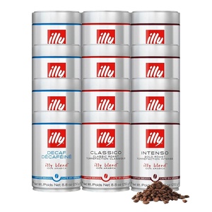 image:imageilly Whole Bean Coffee Brasile Medium Roast 88oz 6 Pack  Regenerative Agriculture 100 Arabica Premium Italian Coffee Ideal for Espresso Drip Moka and French PressVariety Pack