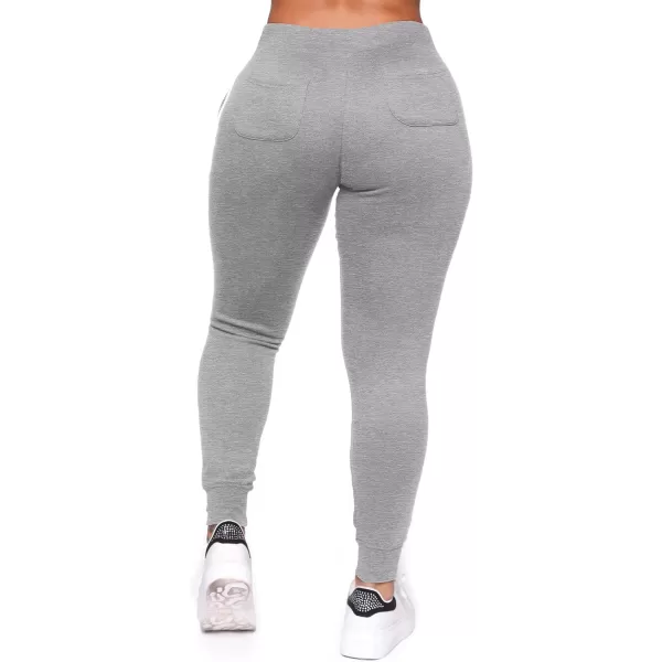 POSESHE Women L-5X Plus Size High Waisted Sweatpants Drawstring Jogger Pants Tapered Athletic Workout Yoga Lounge Pants