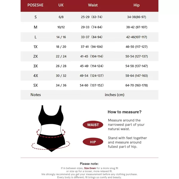 POSESHE Women's Boxer Briefs 6" Inseam, Ultra-soft MicroModal Boyshorts Underwear S-5XL