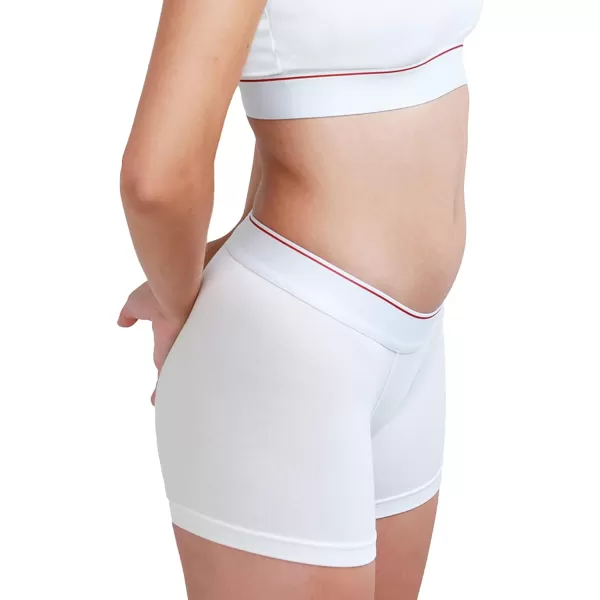 POSESHE Women's High Waisted Boxer Briefs with Crotch Lining, 3" Inseam and Ultra-soft MicroModal, S-3XL