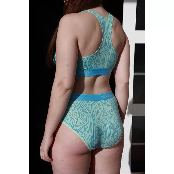 POSESHE Women's Micro-Modal Brief Underwear, Bikini Panties For Women Pack, Available in Plus Size