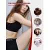 imagePOSESHE Womens Boxer Briefs 6quot Inseam Ultrasoft MicroModal Boyshorts Underwear S5XLAll Black