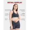 imagePOSESHE Womens Boxer Briefs 6quot Inseam Ultrasoft MicroModal Boyshorts Underwear S5XLDark Mints  3 Pack