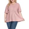 B07 Short Sleeve Pink