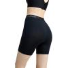 imagePOSESHE Womens High Waisted Boxer Briefs with Crotch Lining 6quot Inseam and Ultrasoft MicroModal S3XLHigh Waist  All Black3 Pack