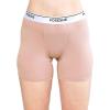 imagePOSESHE Womens High Waisted Boxer Briefs with Crotch Lining 6quot Inseam and Ultrasoft MicroModal S3XLHigh Waist  Beige