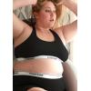 imagePOSESHE Womens UltraSoft Micromodal Bralettes S5XL Plus Size BraBlack  2 Pack
