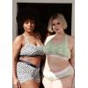 imagePOSESHE Womens UltraSoft Micromodal Bralettes S5XL Plus Size BraMix Print  3 Pack