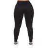 imagePOSESHE Women L5X Plus Size High Waisted Sweatpants Drawstring Jogger Pants Tapered Athletic Workout Yoga Lounge PantsC01 Black