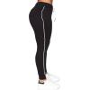 imagePOSESHE Women L5X Plus Size High Waisted Sweatpants Drawstring Jogger Pants Tapered Athletic Workout Yoga Lounge PantsC01 Black