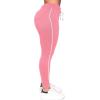imagePOSESHE Women L5X Plus Size High Waisted Sweatpants Drawstring Jogger Pants Tapered Athletic Workout Yoga Lounge PantsC05 Pink