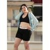 imagePOSESHE Womens Boxer Briefs 6quot Inseam Ultrasoft MicroModal Boyshorts Underwear6 Pack S5xlBlack  6 Inseam  6 Pack