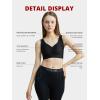 imagePOSESHE Womens Boxer Briefs 8quot Inseam MicroModal AntiChafing Boyshorts Underwear S5xlAll Black  8 Inseam  3 Pack