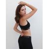 imagePOSESHE Womens Boxer Briefs 8quot Inseam MicroModal AntiChafing Boyshorts Underwear S5xlAll Black  8 Inseam  3 Pack