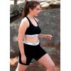 imagePOSESHE Womens Boxer Briefs 8quot Inseam MicroModal AntiChafing Boyshorts Underwear S5xlBlack  8 Inseam  3 Pack