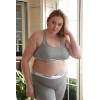 imagePOSESHE Womens Boxer Briefs 8quot Inseam MicroModal AntiChafing Boyshorts Underwear S5xlGrey  8 Inseam  3 Pack