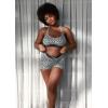 imagePOSESHE Womens Boxer Briefs 8quot Inseam MicroModal AntiChafing Boyshorts Underwear S5xlMix Prints  8 Inseam  3 Pack