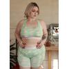 imagePOSESHE Womens Boxer Briefs 8quot Inseam MicroModal AntiChafing Boyshorts Underwear S5xlMix Prints  8 Inseam  3 Pack