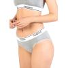 imagePOSESHE Womens MicroModal Brief Underwear Bikini Panties For Women Pack Available in Plus SizeGrey 3 Pack