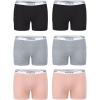 imagePOSESHE Womens Boxer Briefs 6quot Inseam Ultrasoft MicroModal Boyshorts Underwear6 Pack S5xlDark  6 Inseam  6 Pack