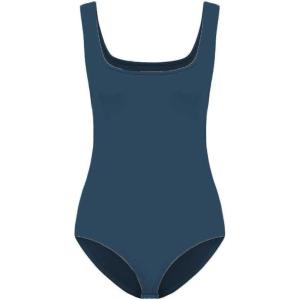 imagePOSESHE Plus Size Tank Bodysuit For Curvy WomenDeep Blue