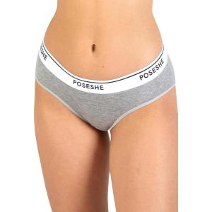 imagePOSESHE Womens MicroModal Brief Underwear Bikini Panties For Women Pack Available in Plus SizeGrey