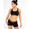 imagePOSESHE Womens Boxer Briefs 3quot Inseam Ultrasoft MicroModal AntiChafing NoRoll Boyshorts Underwear S5XLAll Black  3 Inseam