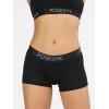 imagePOSESHE Womens Boxer Briefs 3quot Inseam Ultrasoft MicroModal AntiChafing NoRoll Boyshorts Underwear S5XLDark Blue Mixed Color  3 Inseam  3 Pack