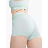 imagePOSESHE Womens Boxer Briefs 3quot Inseam Ultrasoft MicroModal AntiChafing NoRoll Boyshorts Underwear S5XLLight Blue  3 Inseam