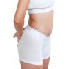 imagePOSESHE Womens Boxer Briefs 3quot Inseam Ultrasoft MicroModal AntiChafing NoRoll Boyshorts Underwear S5XLWhite  3 Inseam