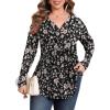 Black Pink Floral