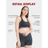 image:imagePOSESHE Boy Shorts Underwear for Women Boxer Briefs Micro Modal Boyshorts Anti Chafing 6 Inseam Lingerie Panties S5XLAll BlackGreyMint3 Pack