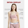 image:imagePOSESHE Boy Shorts Underwear for Women Boxer Briefs Micro Modal Boyshorts Anti Chafing 6 Inseam Lingerie Panties S5XLBeige