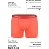 image:imagePOSESHE Boy Shorts Underwear for Women Boxer Briefs Micro Modal Boyshorts Anti Chafing 6 Inseam Lingerie Panties S5XLDeep Grey